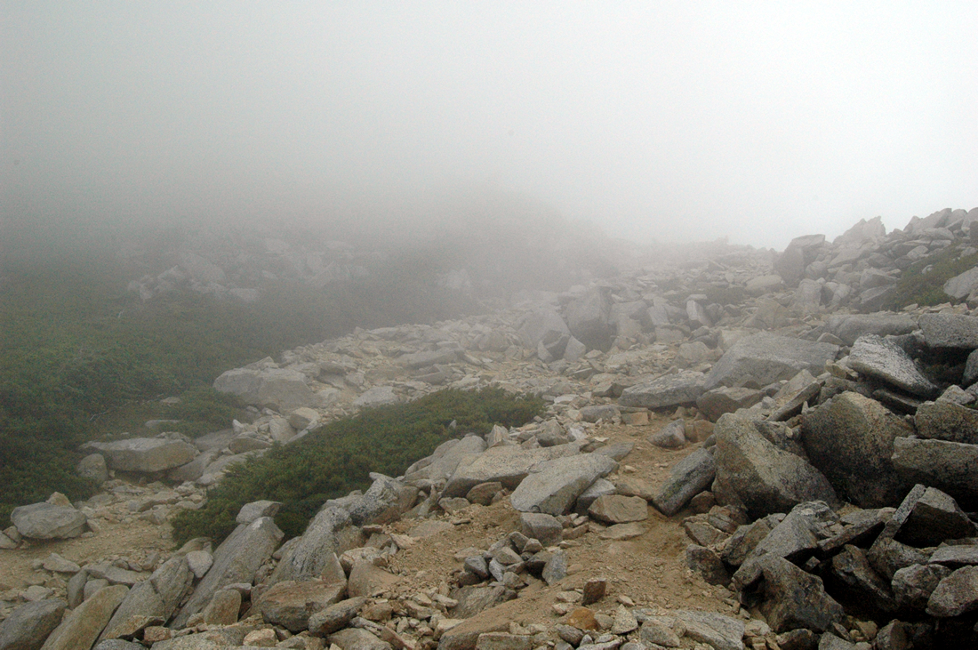 常念岳 登山