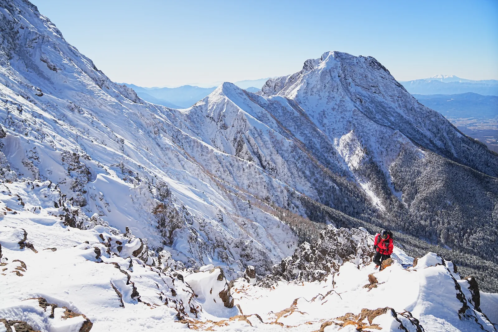 厳冬期の赤岳へ！赤岳天望荘に泊まって朝焼け登山！！
