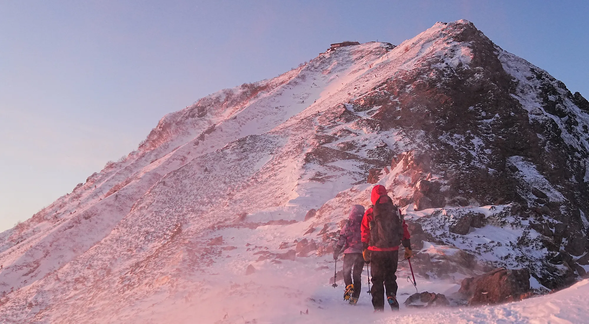 厳冬期の赤岳へ！赤岳天望荘に泊まって朝焼け登山！！