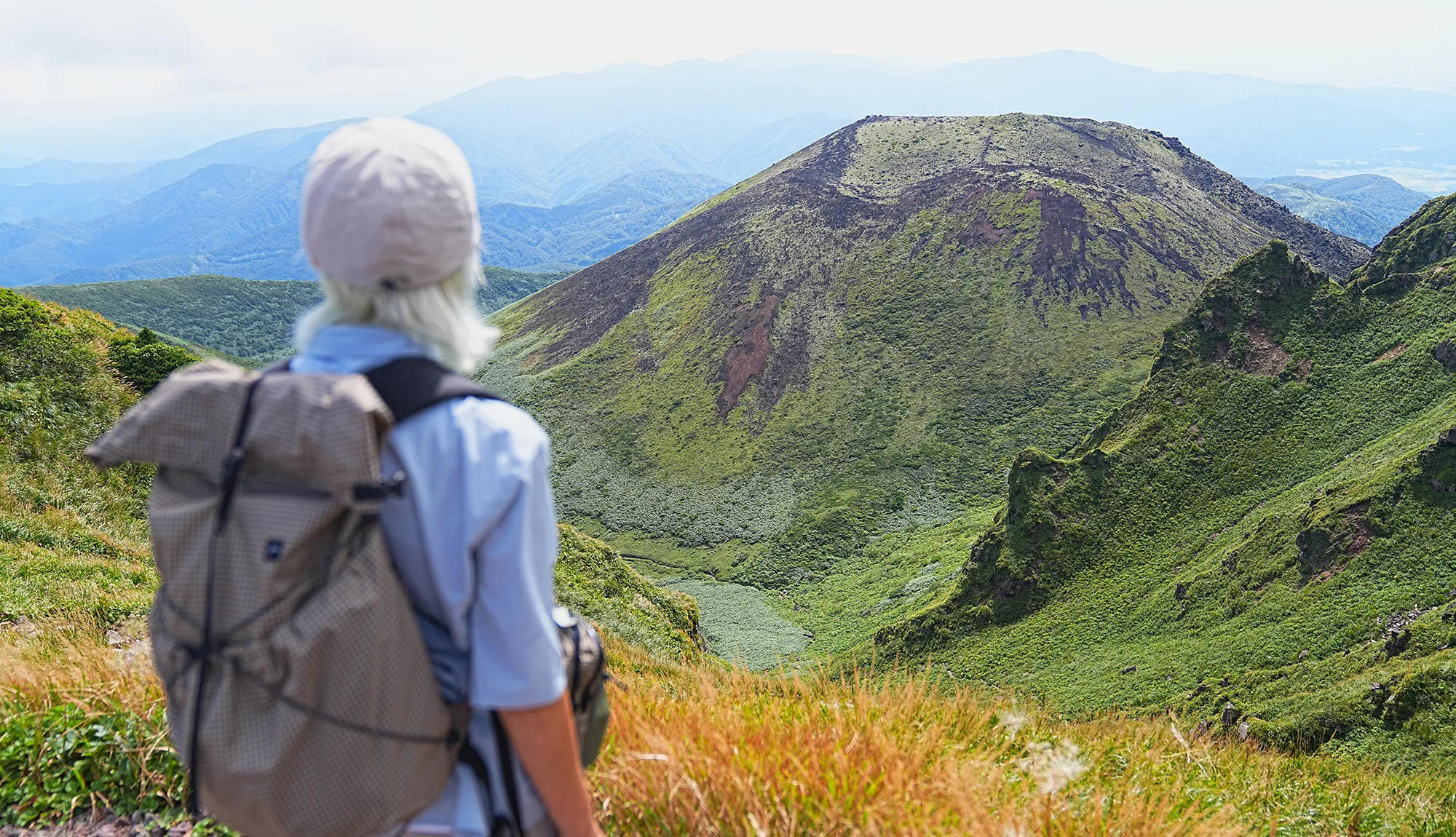 夏の終わりの秋田駒ヶ岳をのんびり日帰り登山。