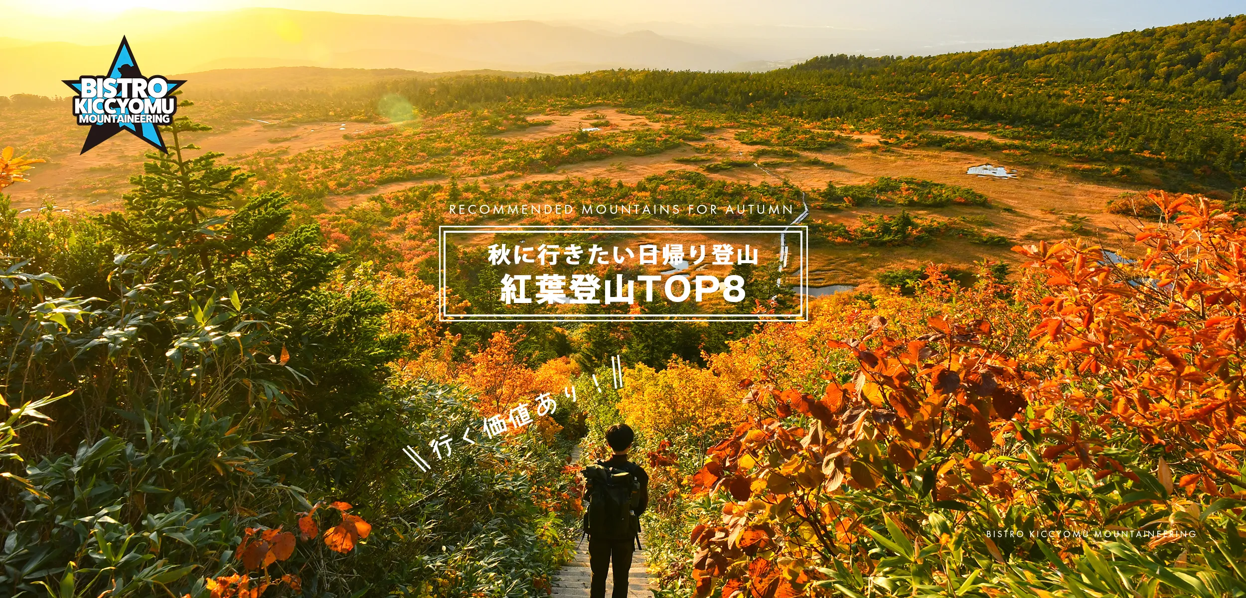 初心者におすすめの日帰り紅葉登山TOP8！