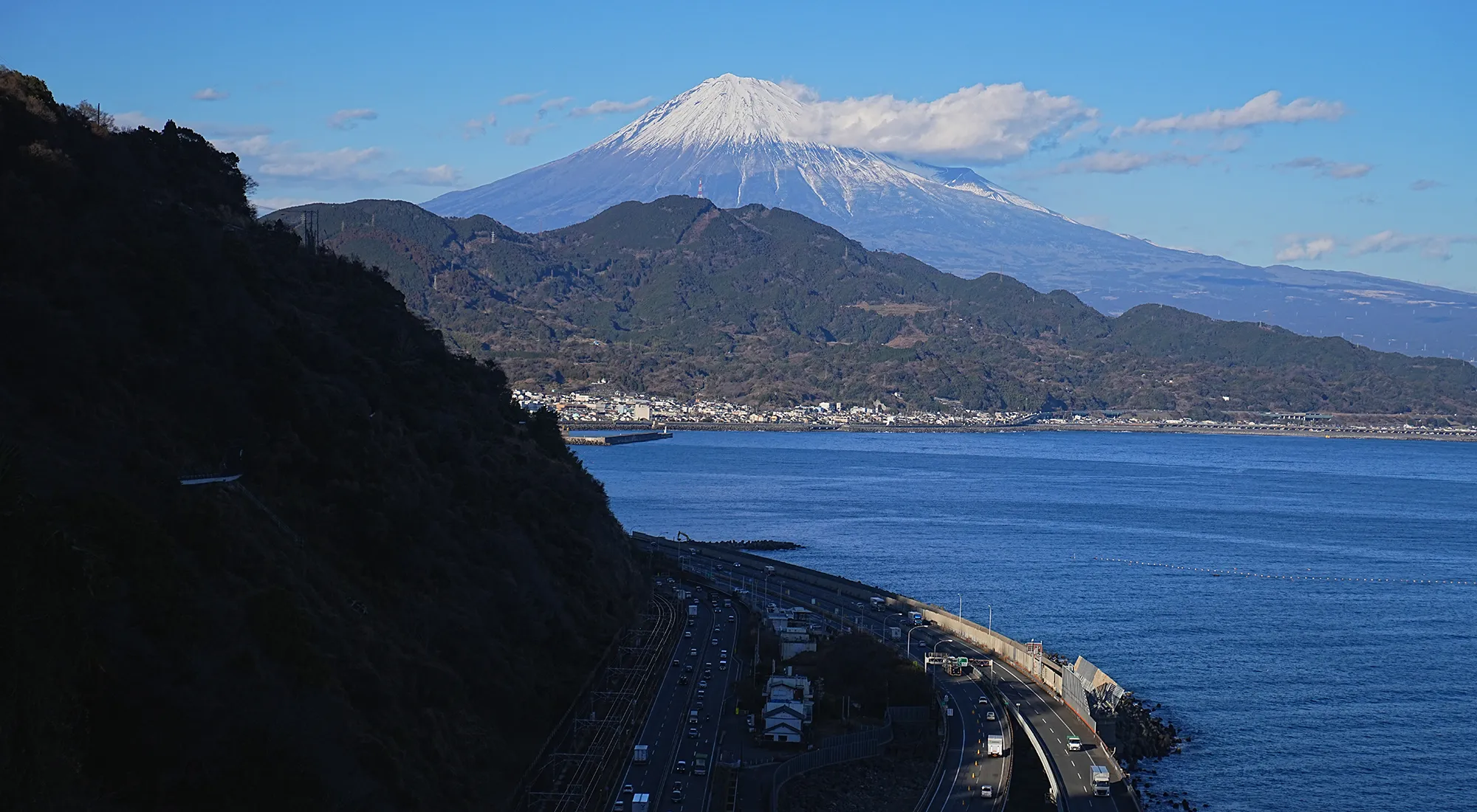 巨大な富士山を見に静岡、浜石岳・薩埵峠へ