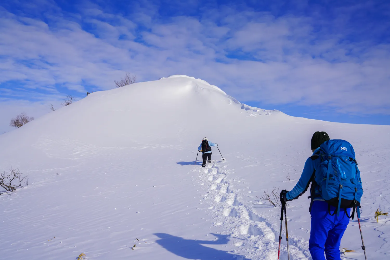 武尊山 厳冬期登山