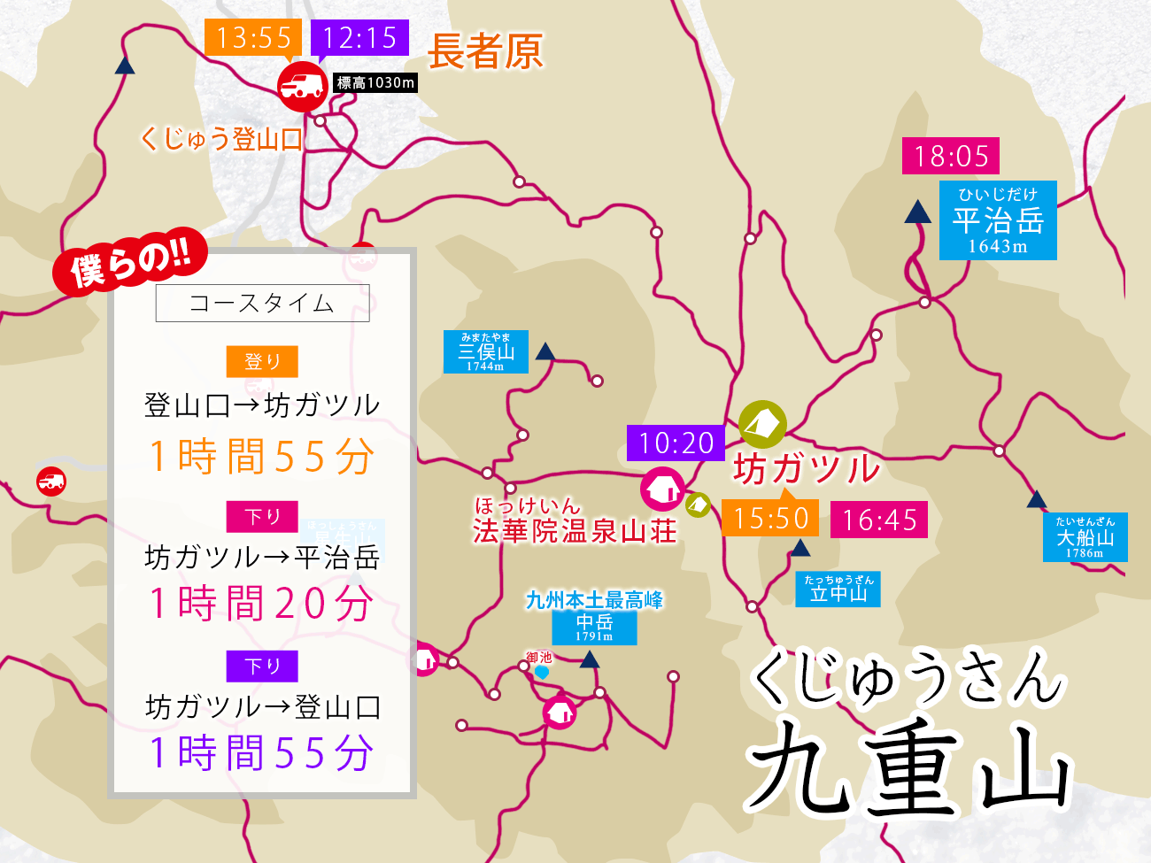 九重山・平治岳 ミヤマキリシマ登山