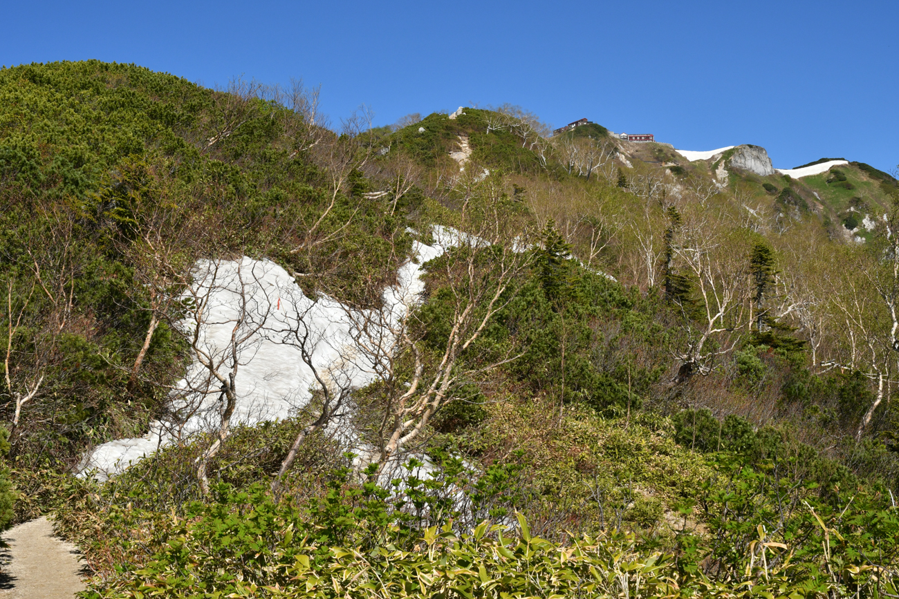 大天井岳 テント泊登山