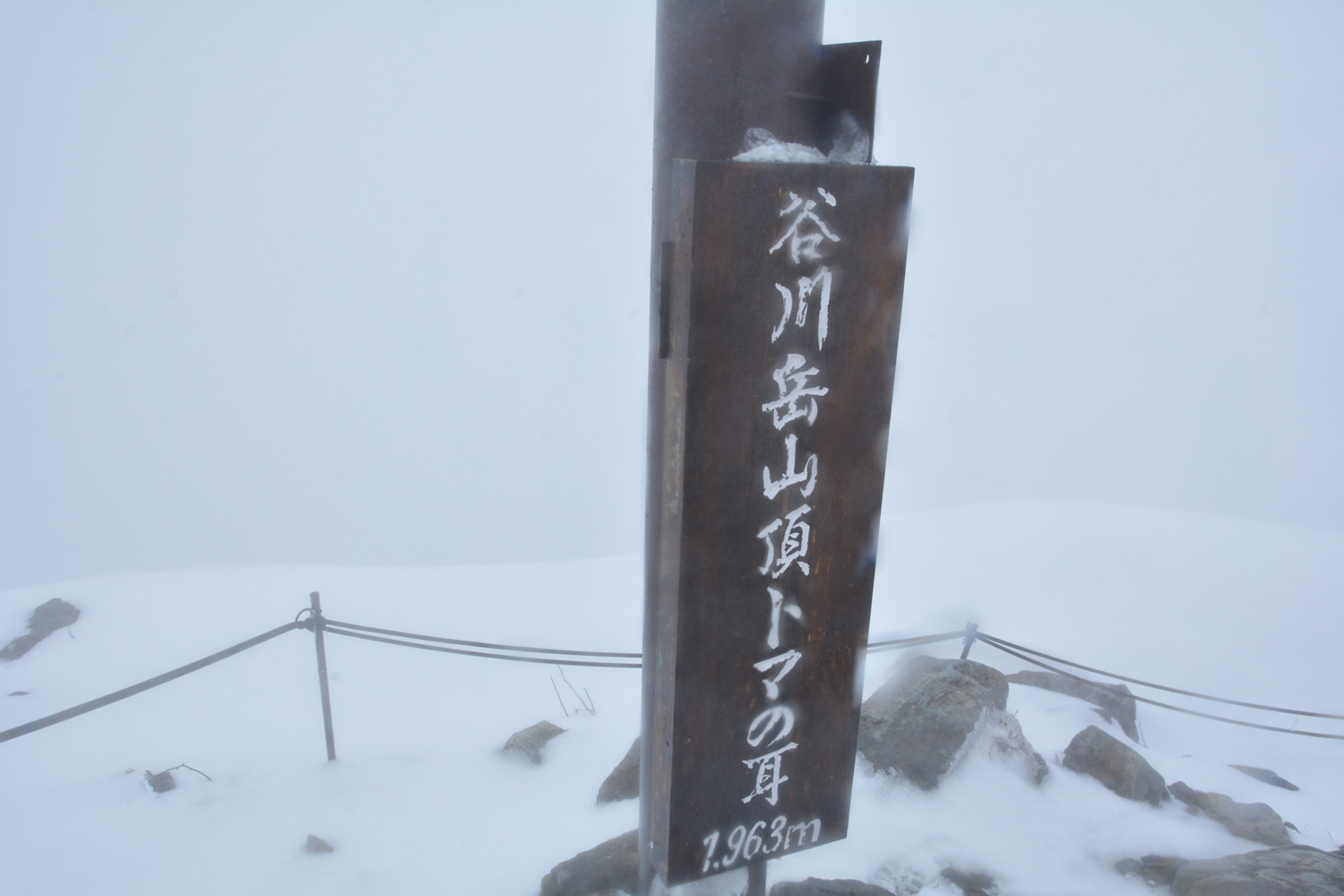谷川岳 登山 4月
