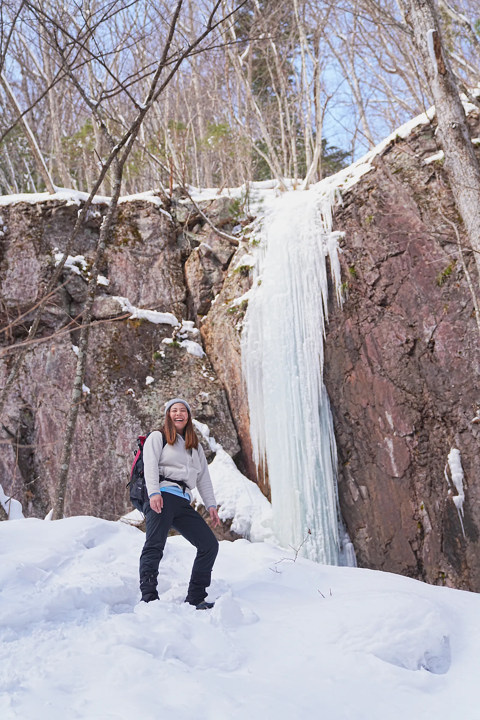 奥鬼怒の秘湯を求めて、手白澤温泉へ雪上ハイキング