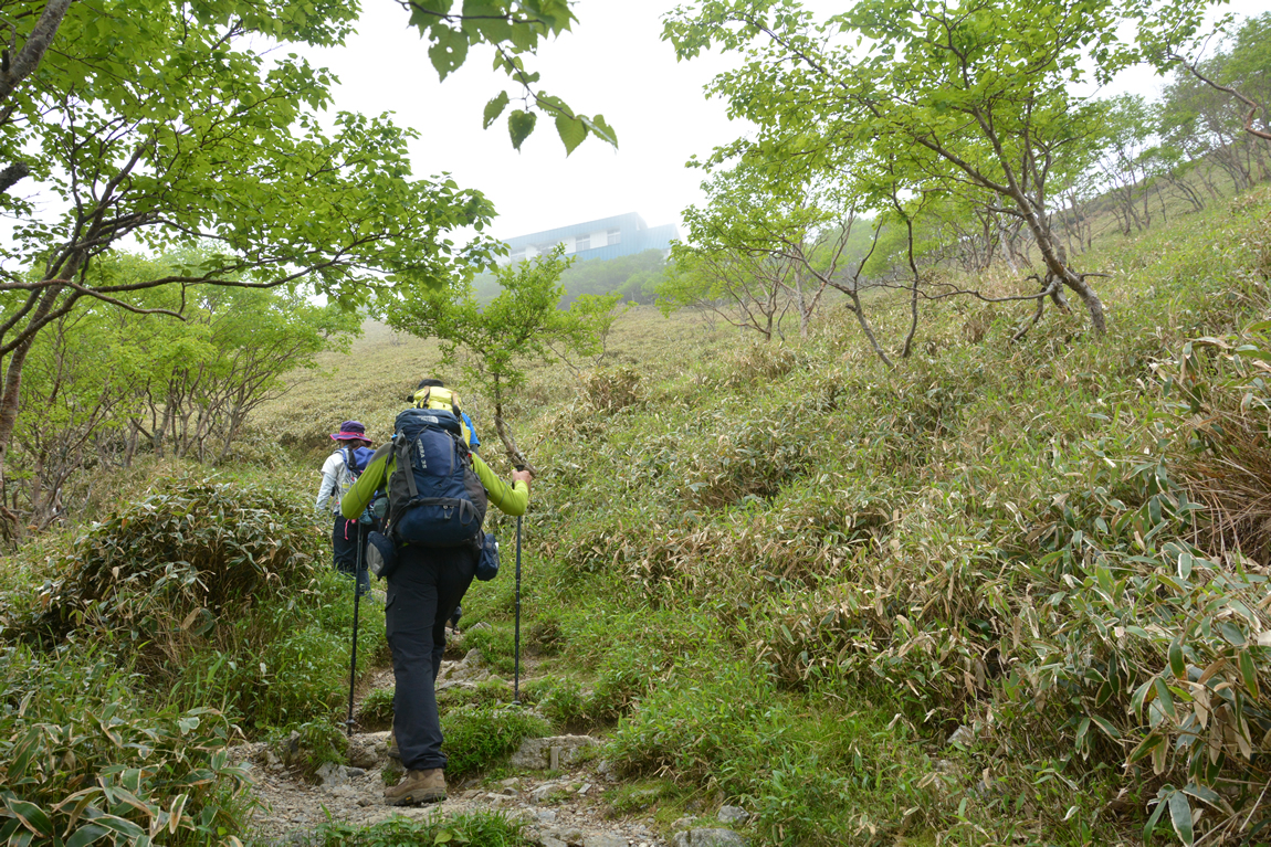 剣山 登山