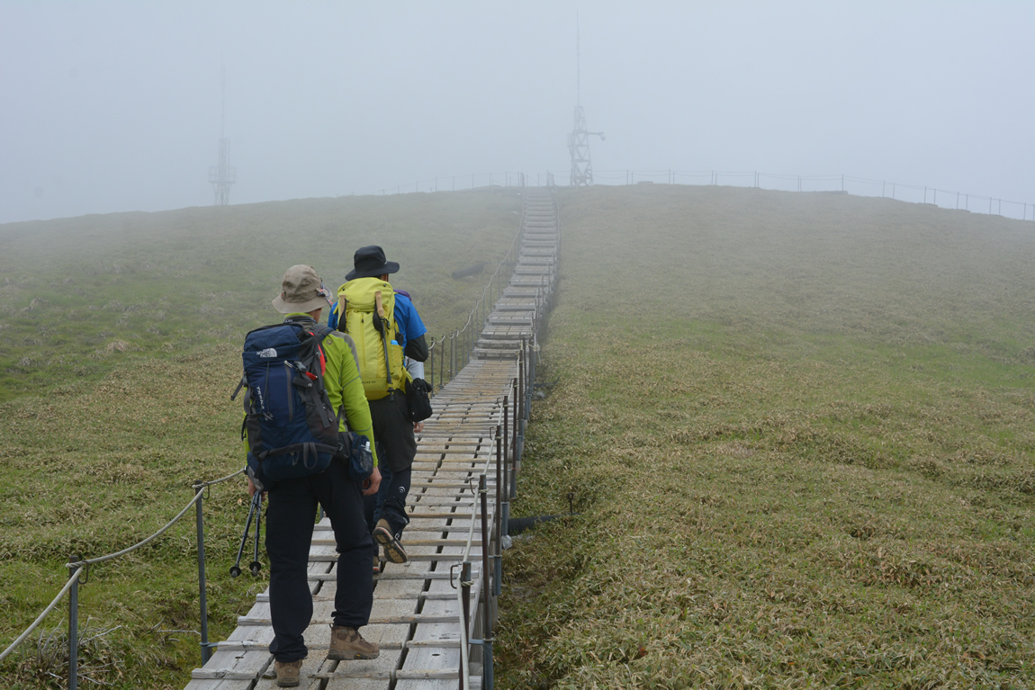 剣山 登山