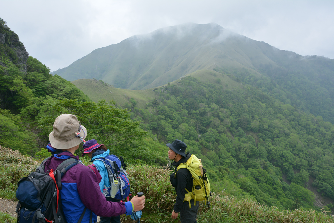 剣山 登山