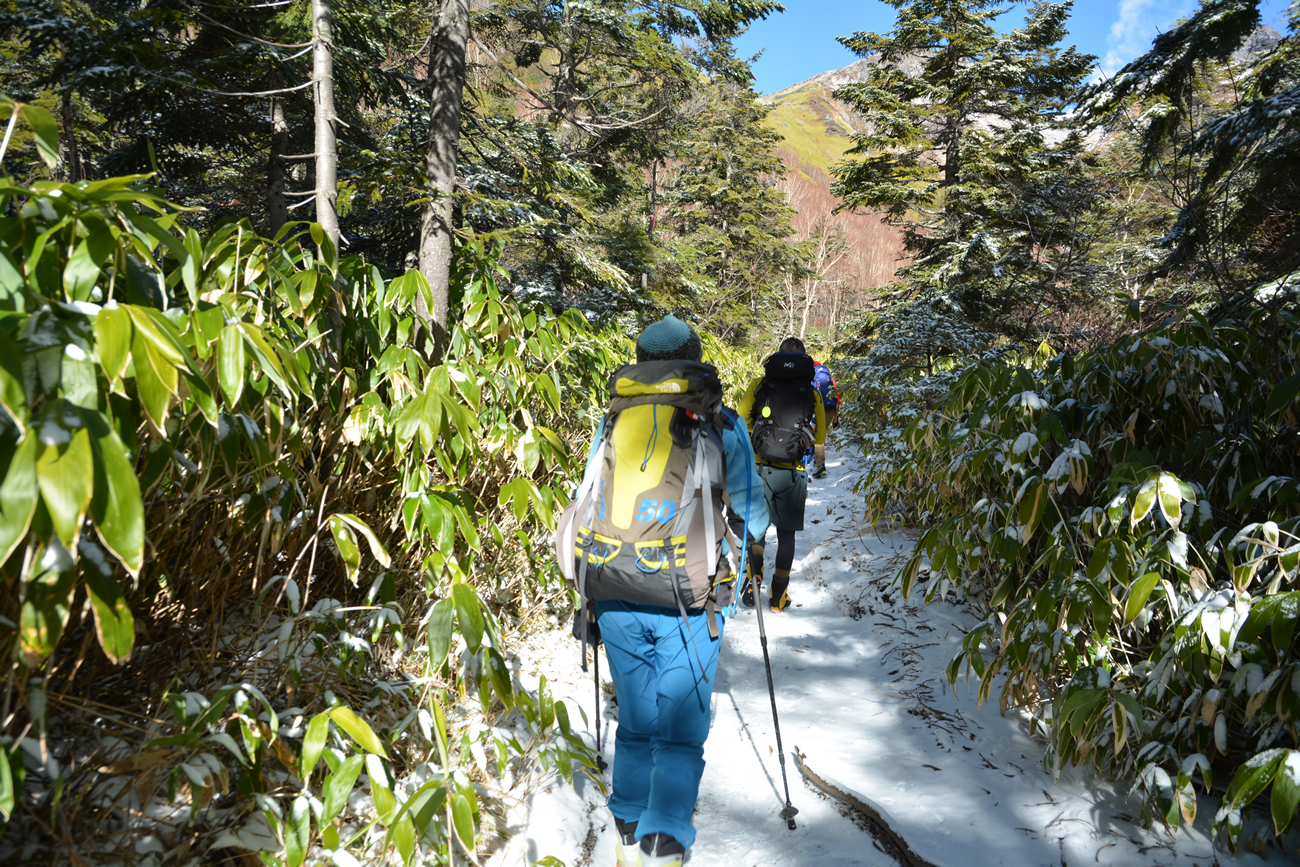 焼岳 登山 2015