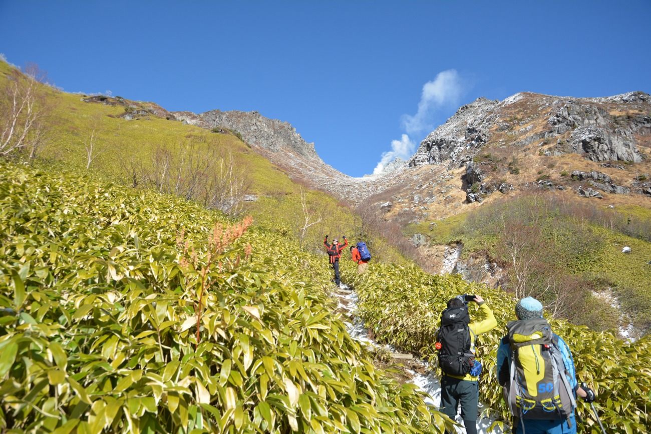 焼岳 登山 2015