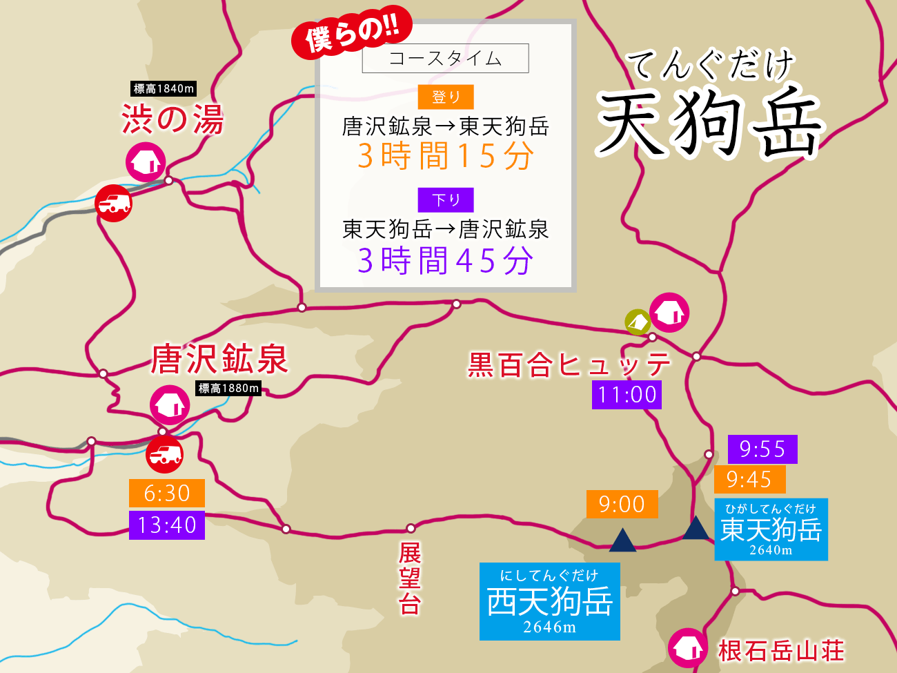 天狗岳 登山 2016.09.11