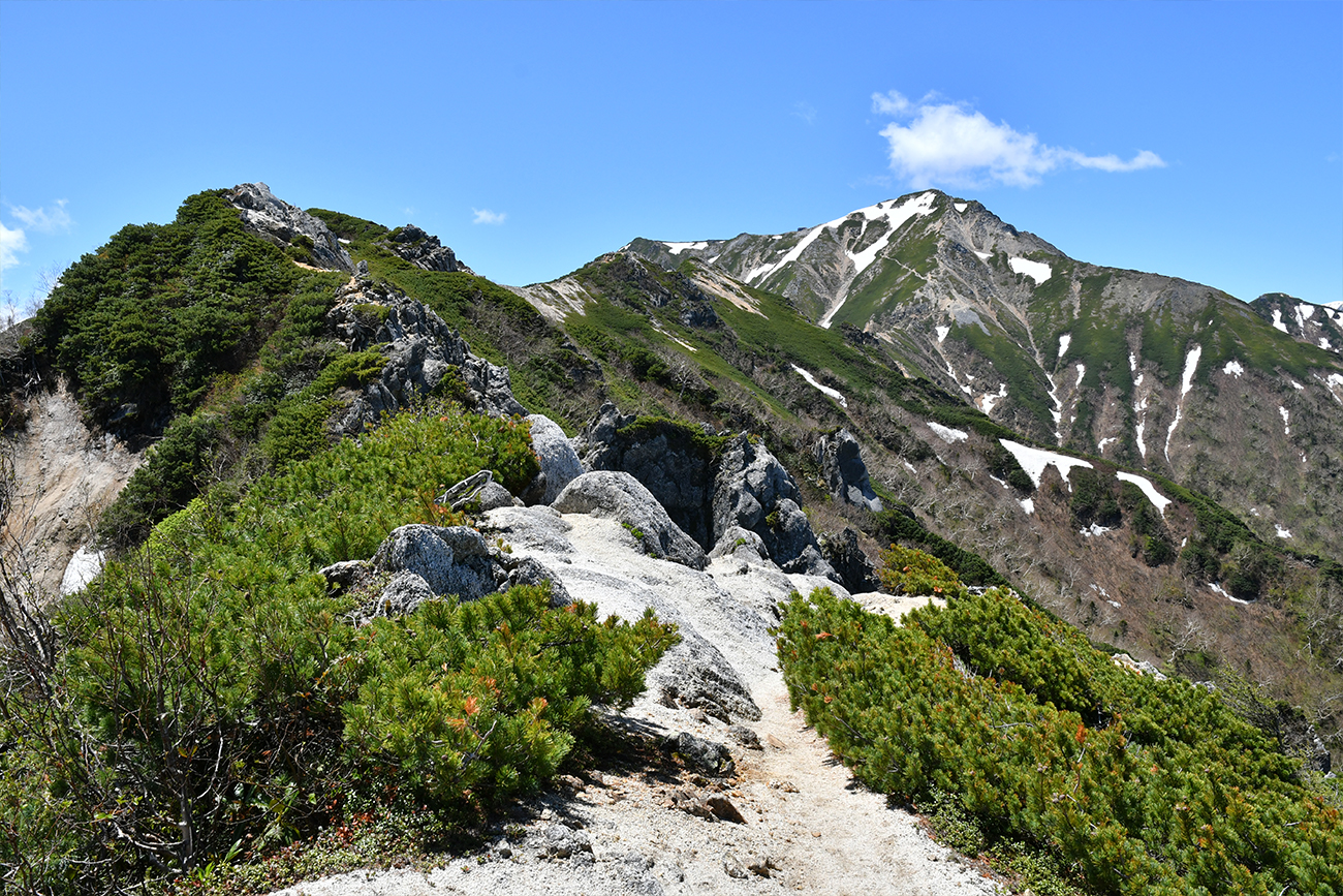 大天井岳 テント泊登山